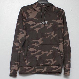 American Eagle Outfitters Men's Brown Camo Hoodie
